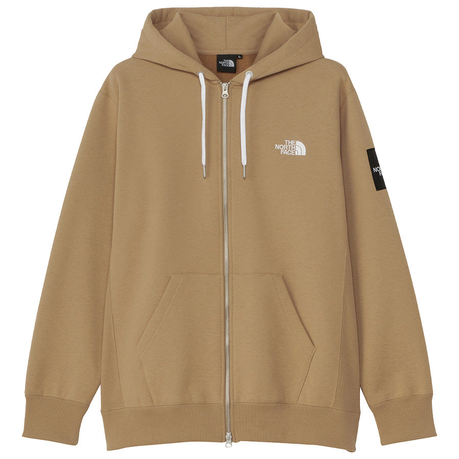 THE NORTH FACE ( ザ ノースフェイス ) スクエアロゴフルジップフーディー ジップパーカー