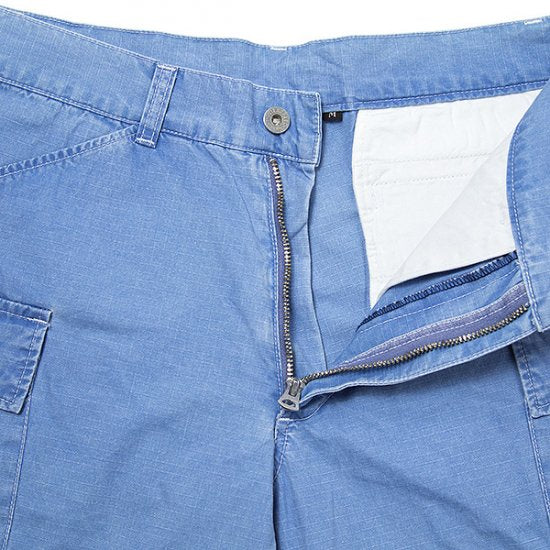 Ripstop Indigo Shorts