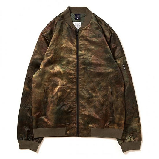 Olive Dyeing MA-1 Jacket