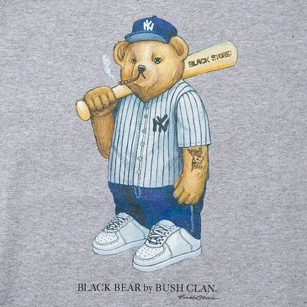 YANKEES BEAR LS TEE