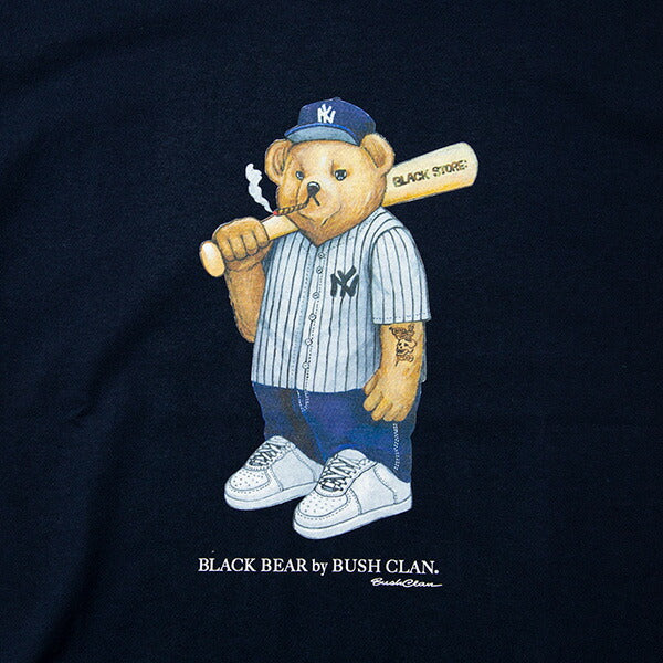 YANKEES BEAR LS TEE