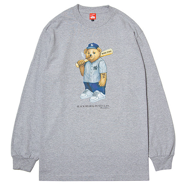 YANKEES BEAR LS TEE