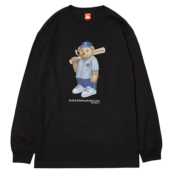 YANKEES BEAR LS TEE