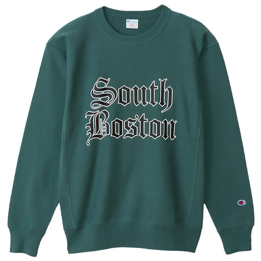 REVERSE WEAVE (R) Crewneck Sweat Shirt SOUTH BOSTON Logo