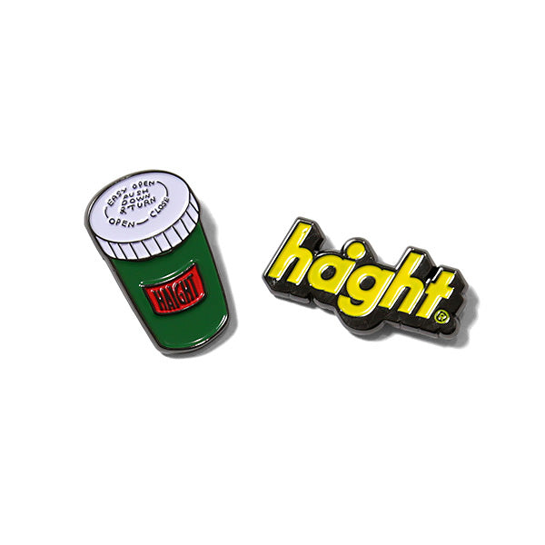 HAIGHT Pillcase Pin Badge