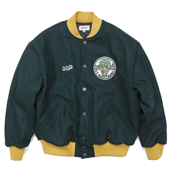 【即完売モデル】オールドステューシー Sweat Stadium Jacket袖丈62