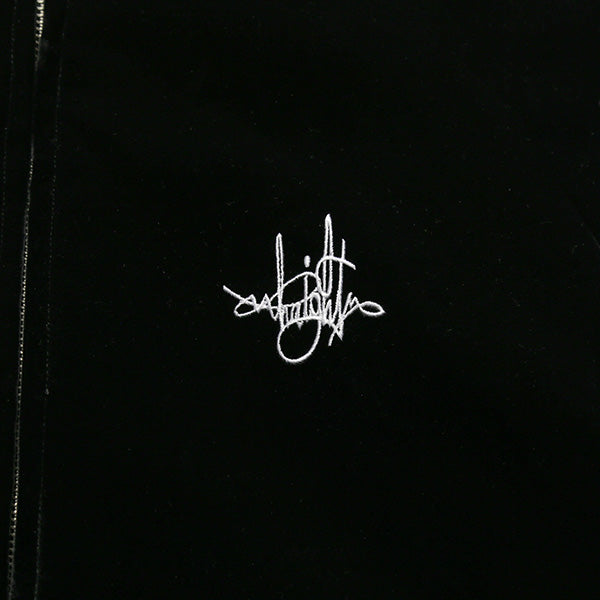 New School Skull Velour Jacket
