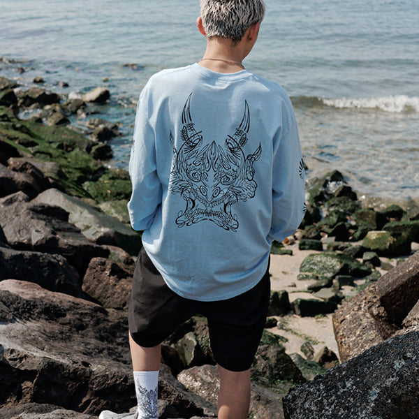 New School Demon L/S Tee