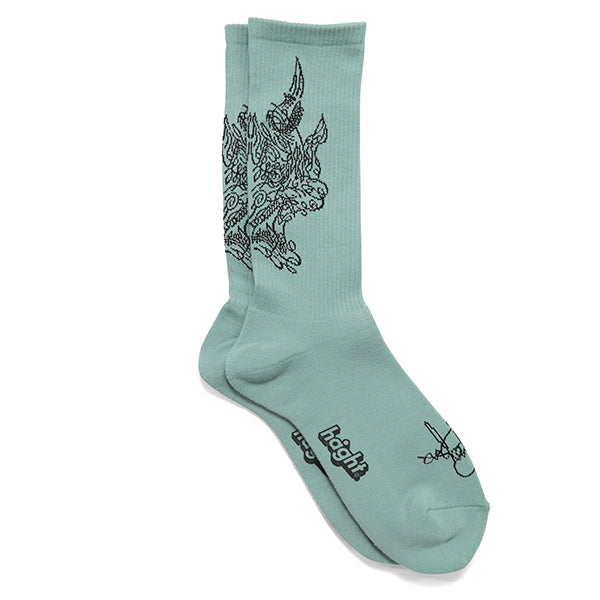 New School Demon Socks