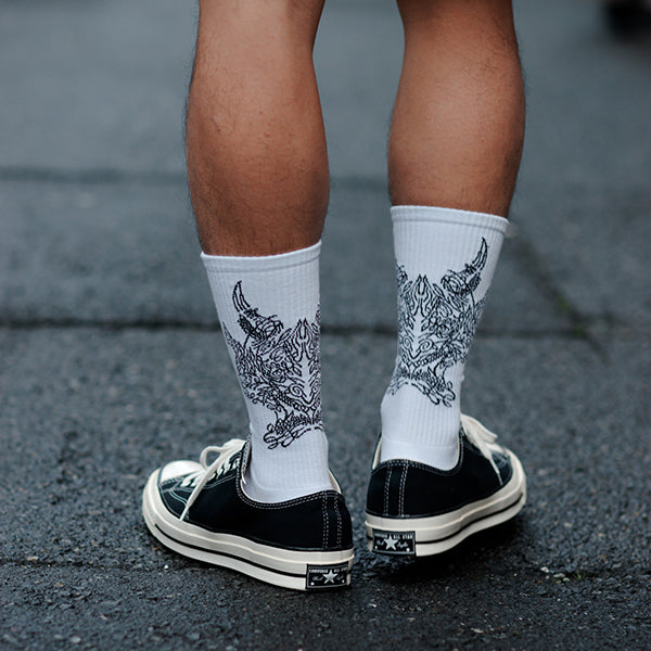 New School Demon Socks
