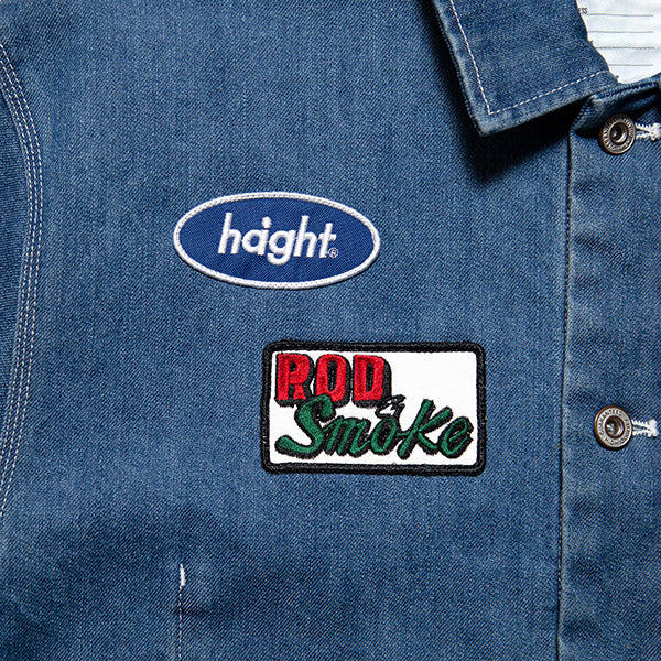 Patch Denim Coverall