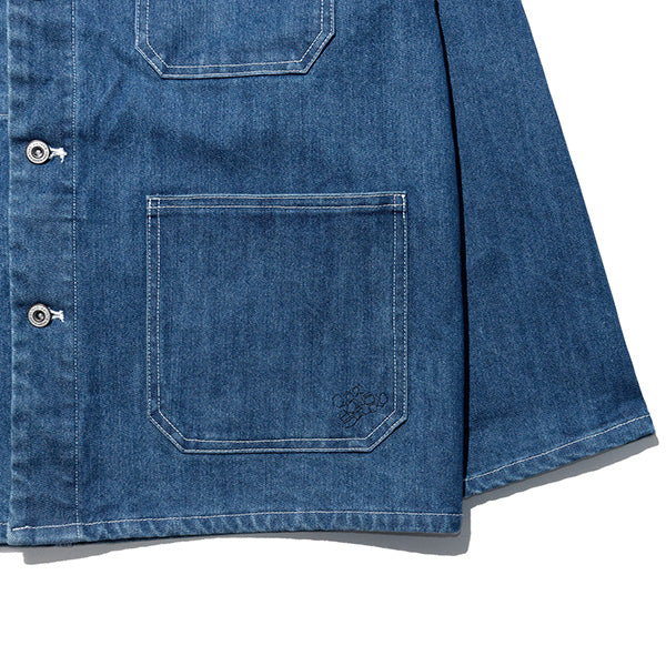 Patch Denim Coverall