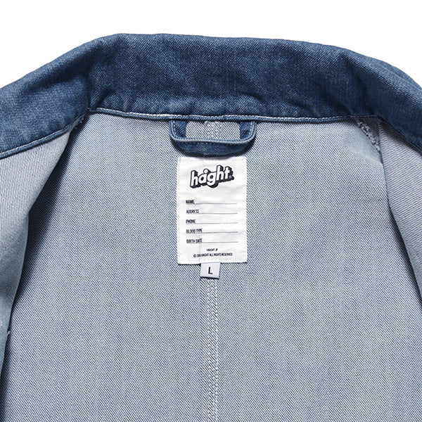Patch Denim Coverall
