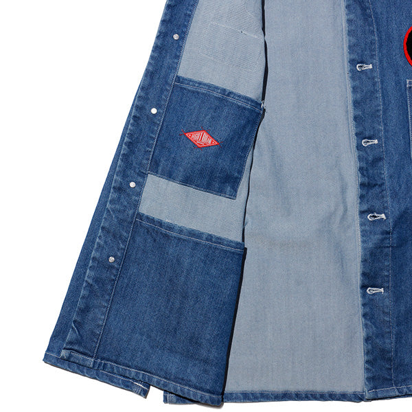 Patch Denim Coverall