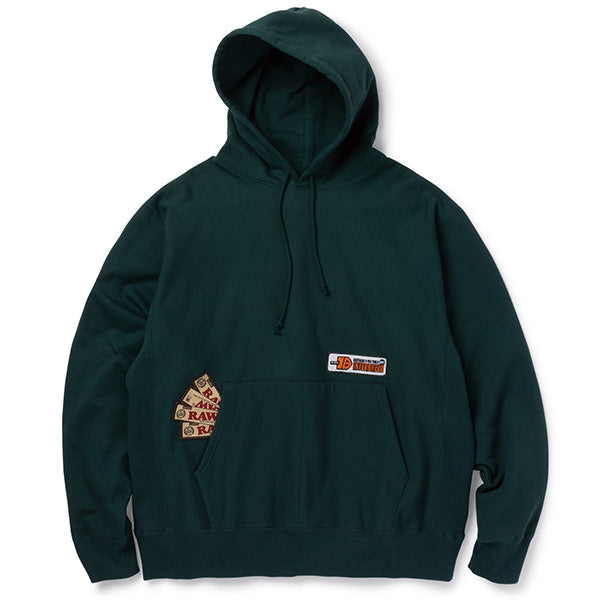 RAW × INTERBREED IB Hardware Heavyweight Hoodie – BLACK STORE