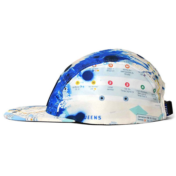 Subway Map Camp Cap