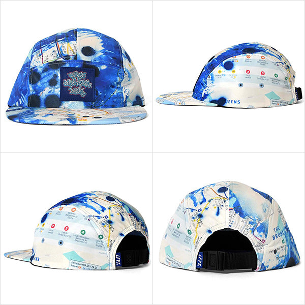 Subway Map Camp Cap
