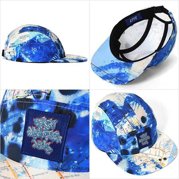 Subway Map Camp Cap