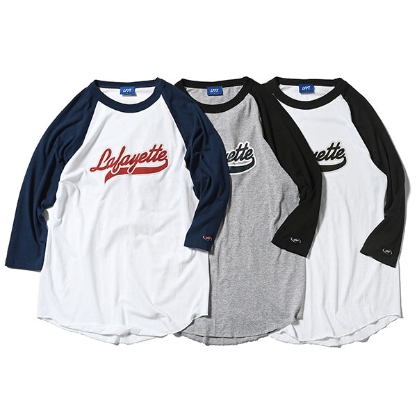 Team Script Logo Raglan Sleeve Tee