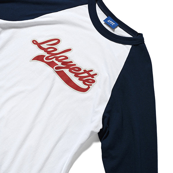 Team Script Logo Raglan Sleeve Tee