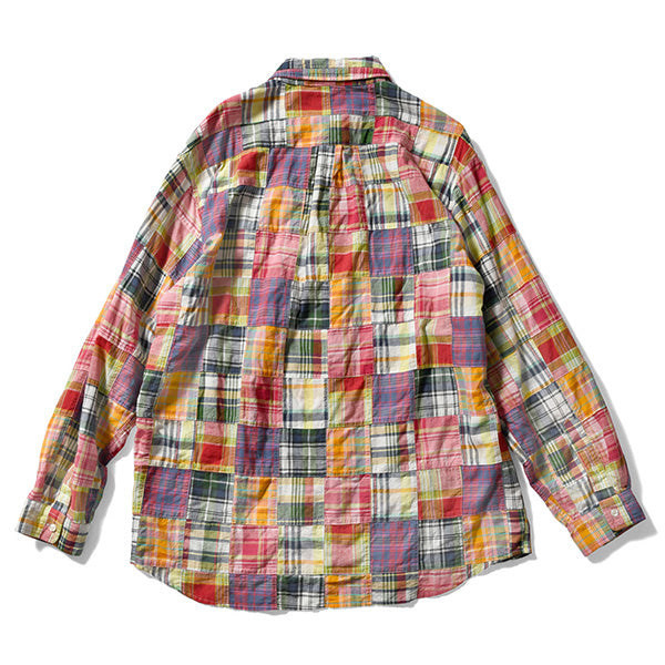 Patchwork Big Silhouette Shirt