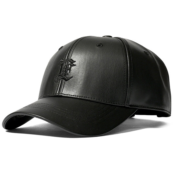 Monogram LF Logo Leather Cap – BLACK STORE