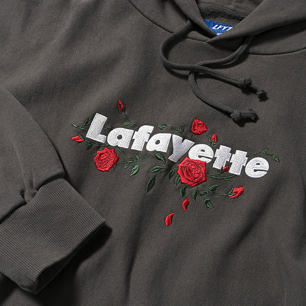 Rose Logo US Cotton Pigment Dyed Hoodie