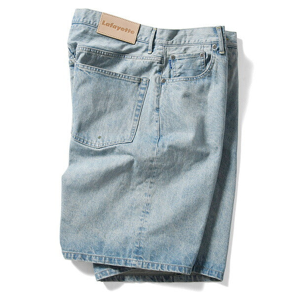 5 Pocket Washed Denim Shorts BAGGIE FIT
