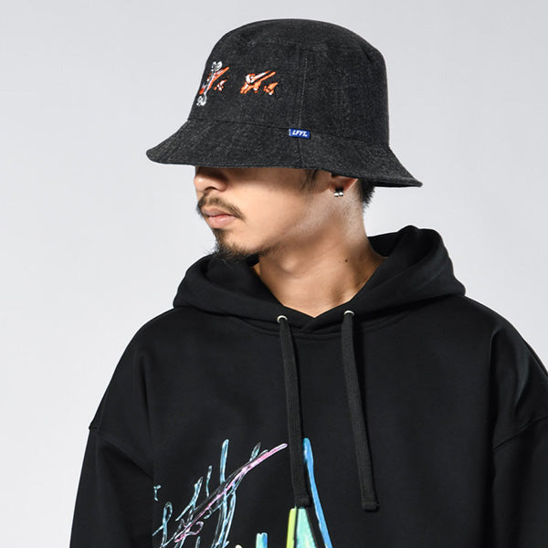 LFYT × KYZER Kiss & Bones Bucket Hat