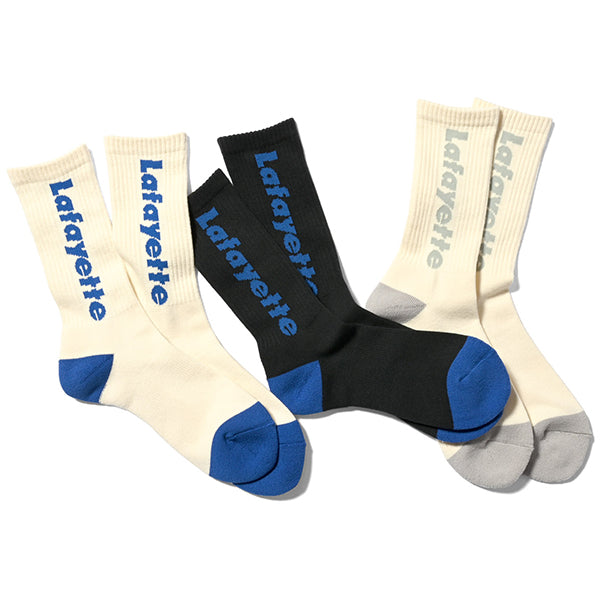 Lafayette Logo Crew Socks