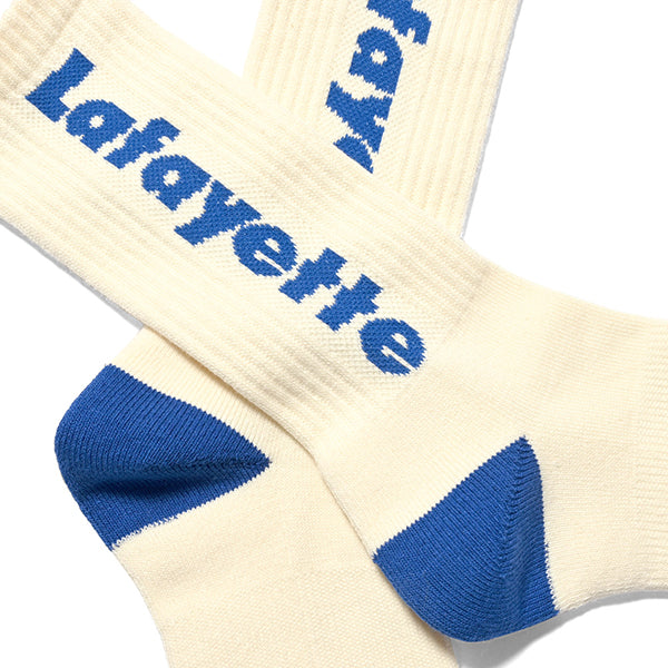 Lafayette Logo Crew Socks