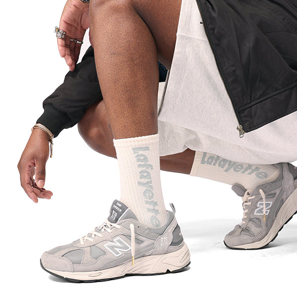 Lafayette Logo Crew Socks