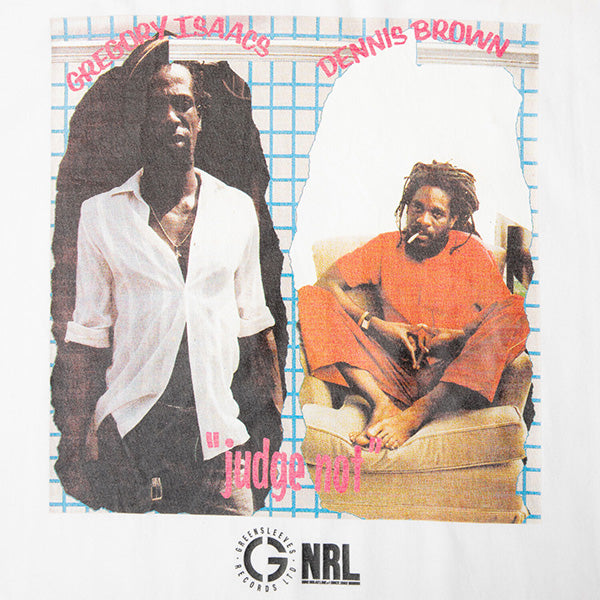 NINE RULAZ LINE × Green Sleeves Records Collabo Gregory Isaacs and Dennis Brown Tee