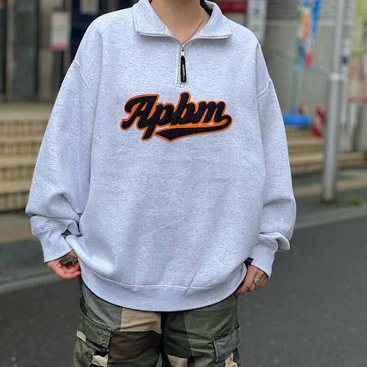 APPLEBUM Apbm Half Zip Sweat