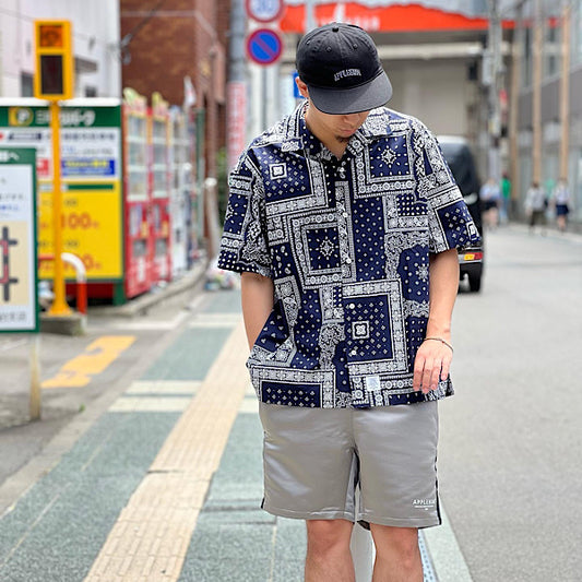 APPLEBUM  Paisley Bandana S/S Oversize Shirt