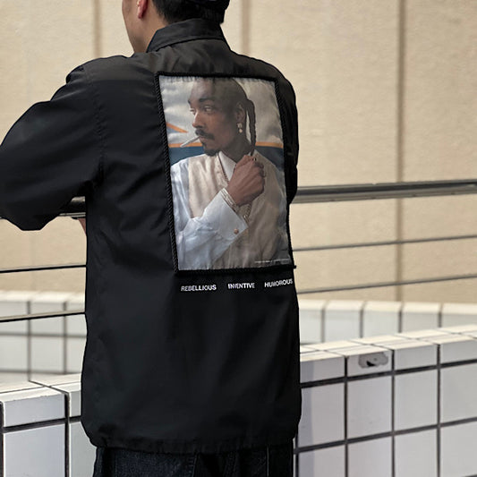 ”Live it, breathe it, be it.” APPLEBUM x B+ Capsule Collection SNP Coach Jacket