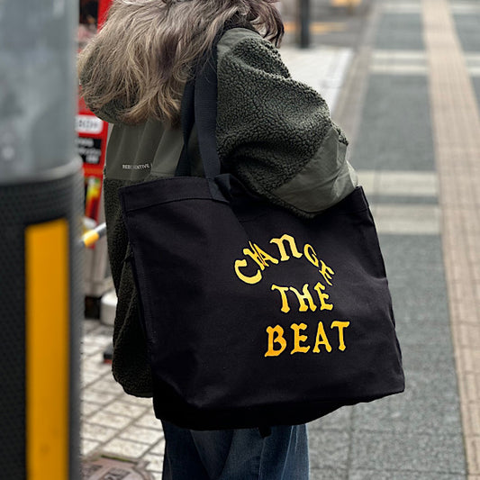 APPLEBUM "Change The Beat Canvas Totebag"