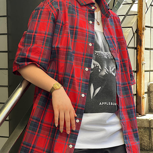 APPLEBUM Check S/S Shirt