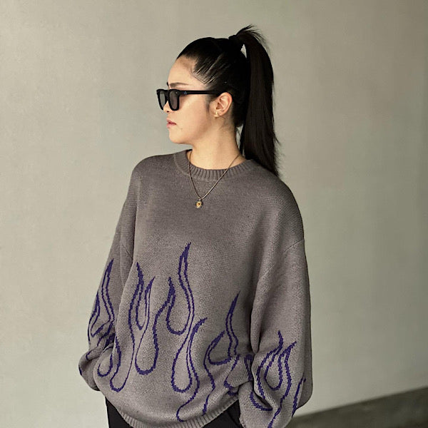 HAIGHT Flames sweater | www.carmenundmelanie.at