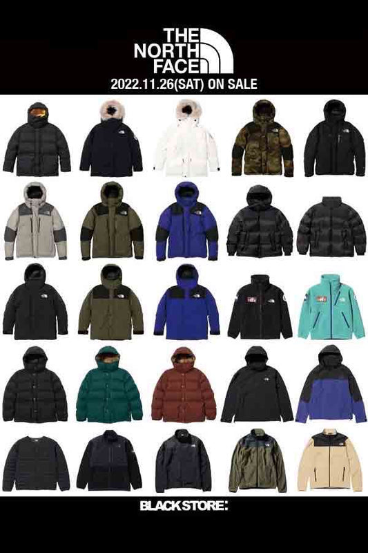 THE NORTH FACE ONLINE STORE 販売開始！！