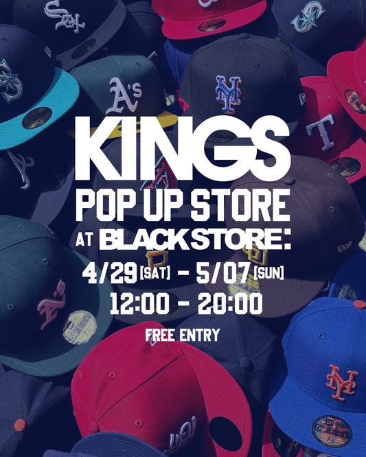 KINGS POP UP SHOP at BLACK STORE