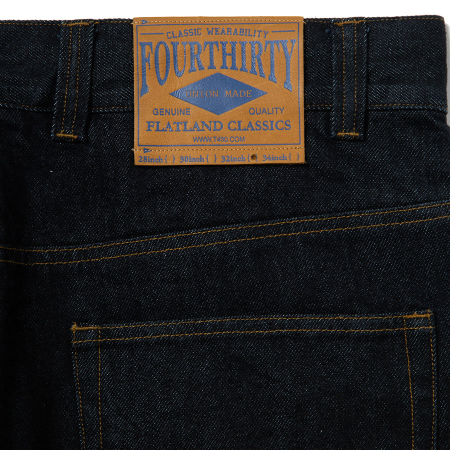 430 ( FOURTHIRTY | フォーサーティ ) DLS SLVG DENIM 1-WASH デニムパンツ ワンウォッシュ FTY-26-015