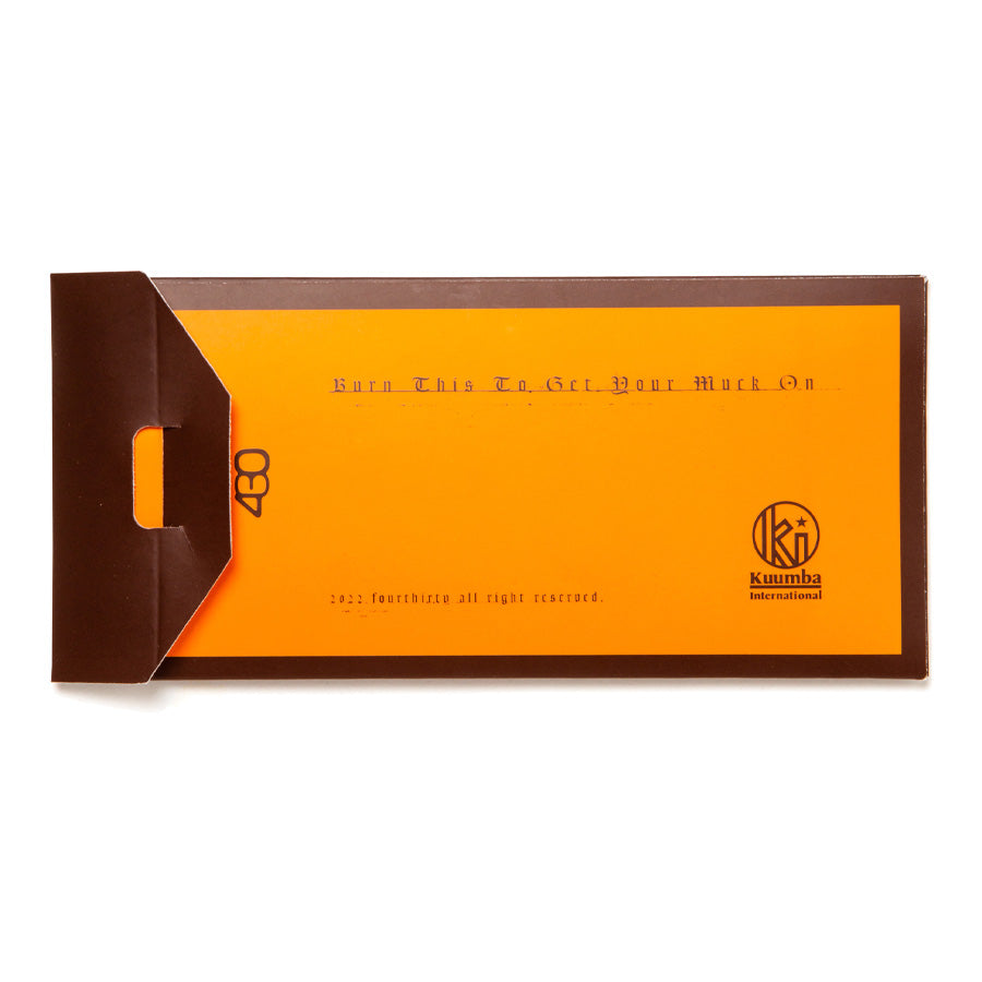 430（フォーサーティ）KUUMBA 430 STICK INCENSE クンバ スティック インセンス お香 FTY-26-045