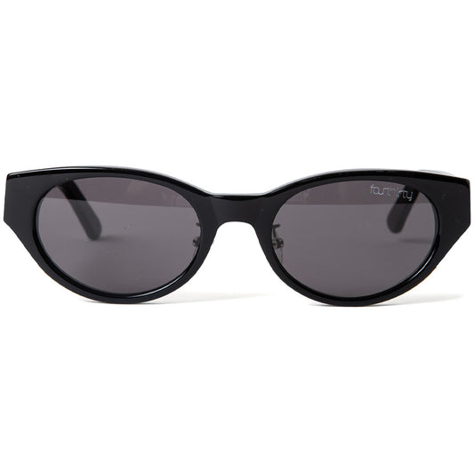 430 サングラス ブラック ブラックレンズ 正面