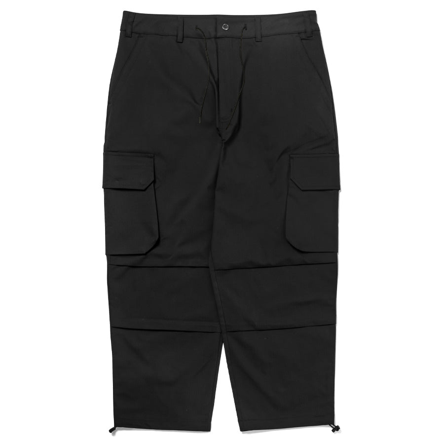 430 カーゴパンツ ブラック リップストップ 正面