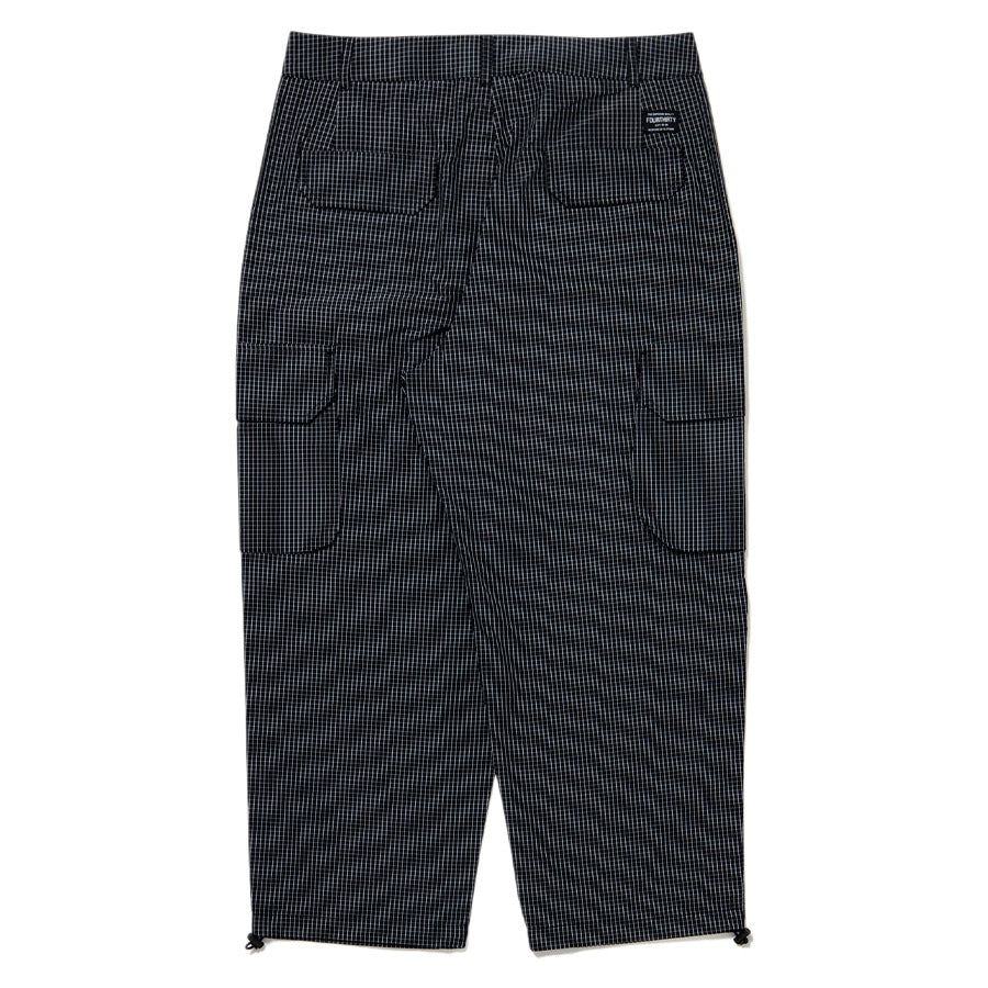 430 カーゴパンツ ブラック 背面