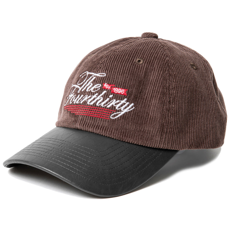430 FOURTHIRTY CDLR CAP キャップ ブラウン/ブラック 左斜め FTY-26-168