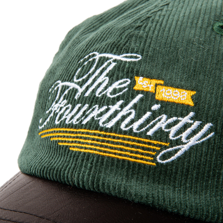430 FOURTHIRTY CDLR CAP キャップ フロントロゴ刺繍 詳細 FTY-26-168