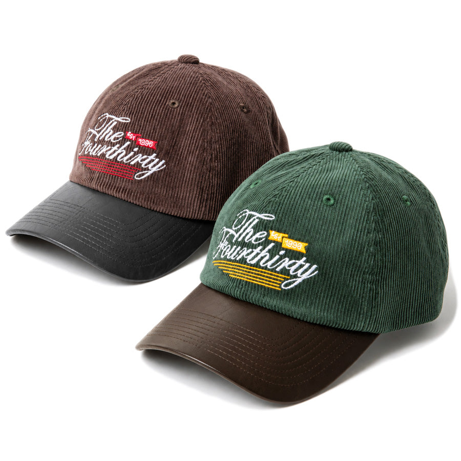 430 FOURTHIRTY CDLR CAP キャップ グリーン/ブラウン ブラウン/ブラック 2カラー FTY-26-168