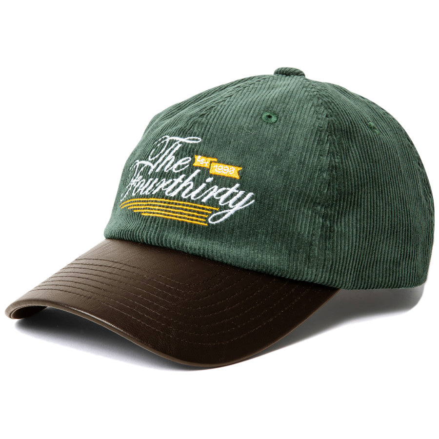 430 FOURTHIRTY CDLR CAP キャップ グリーン/ブラウン 左斜め FTY-26-168